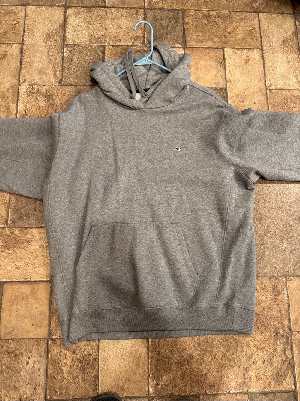 Men's Gray vineyard vines Hooded Pullover Sweatshirt - Classic Comfort